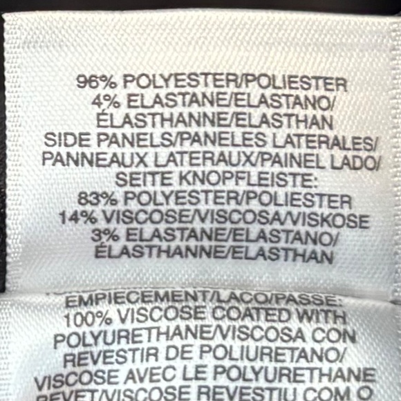 Anne Klein black and white striped sleeveless dress - Picture 8 of 8